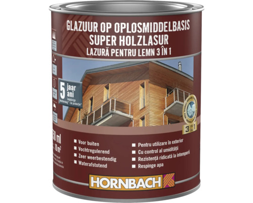 Lasure pour bois en pot pour extérieur de Hornbach