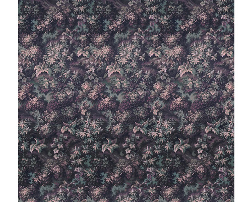 Papier peint à motif floral et végétal