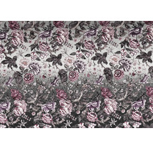 Papier peint textile à motif floral