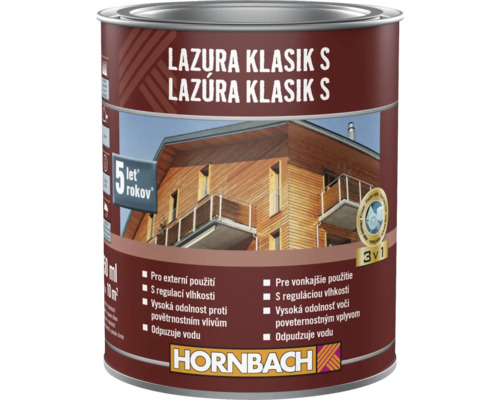 Holzlasur im Farbeimer für den Aussenbereich