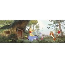 Illustration de Winnie l'ourson, Porcinet, Tigrou et Bourriquet dans la forêt des Rêves bleus