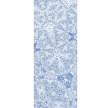 Motif bleu sur tissu