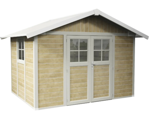 Gartenhaus mit Doppeltür und Fenster