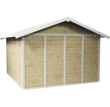 Abri de jardin en bois avec toit