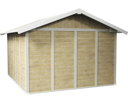 Abri de jardin en bois avec toit