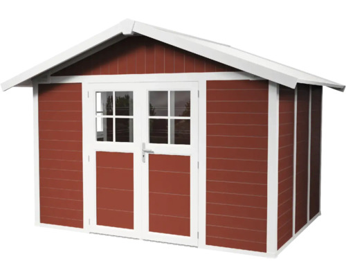 Gartenhaus mit Doppeltür und Satteldach