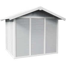 Abri de jardin en bois avec toit à deux pentes