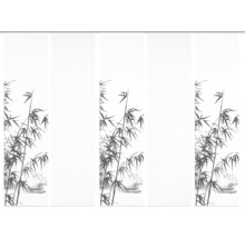 Schiebevorhang mit Bambusmotiven