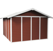 Abri de jardin en bois avec toit à deux pentes