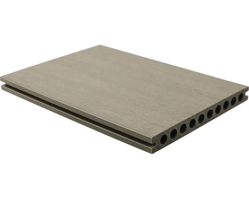 Terrassendiele mit Hohlkammern