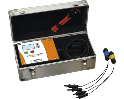 Akafusion C8315-U Appareil de soudure dans une valise en aluminium avec accessoires