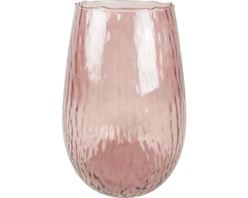 Dekorative Glasvase mit unregelmässiger Oberfläche