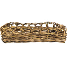 Panier tressé en rotin