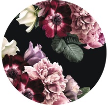 Décoration circulaire avec motif floral