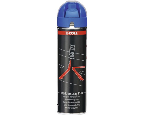 Spray de marquage E-Coll 500 ml bleu 1 pièce