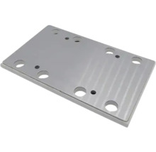 Plaque métallique avec trous