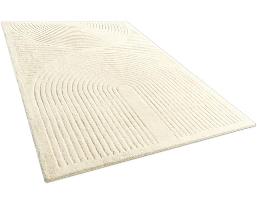 Tapis rectangulaire avec motif géométrique