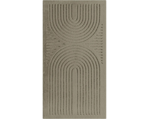 Carreau décoratif avec motif de lignes géométriques