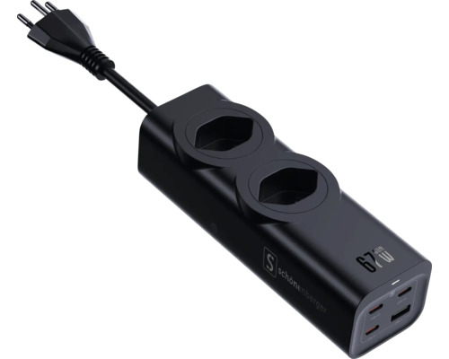 Multiprise Schönenberger avec ports USB