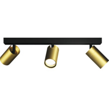 Plafonnier avec trois spots