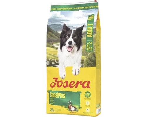 Josera Croquettes pour chiens Sensiplus 900 g Josera SensiPlus Aliment sec pour chiens adultes de toutes tailles