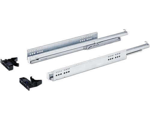 Metall Schubladenauszug Set mit Kunststoffverbindungen