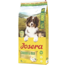 Josera Adult aliment sec pour chiens au poulet et au riz en sac de 12,5 kilogrammes