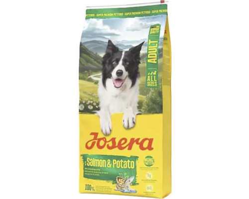 Josera Adult Salmo & Pota 12.5 kg Aliments pour chiens Josera au saumon et aux pommes de terre pour chiens adultes de toutes tailles