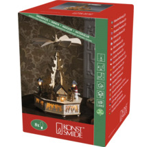 Konst Smide Fensterleuchter mit LED-Beleuchtung in Produktverpackung