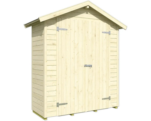 Abri de jardin en bois avec porte