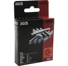 JC Schwarz Heftklammern 343/25, 900 Stück