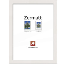 Cadre photo Zermatt avec deux photos et logo The Wall Art