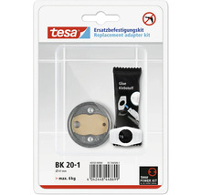 Tesa kit de fixation de rechange avec colle et adaptateur de montage