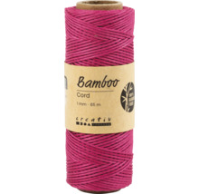 Rolle Bambus Kordel, 1 mm Durchmesser, 65 m Länge
