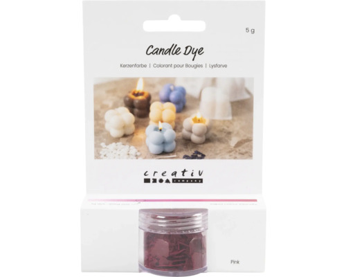 Colorant pour bougies, rose, de Creativ Company