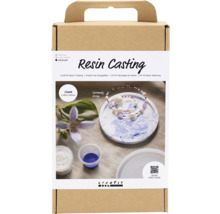 Kit de moulage de résine pour couler deux coupelles décoratives