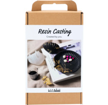 Kit de moulage en résine dans un emballage en carton