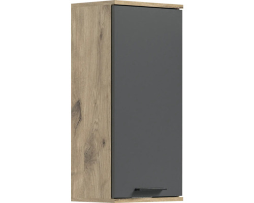 Armoire suspendue avec une porte et cadre en bois