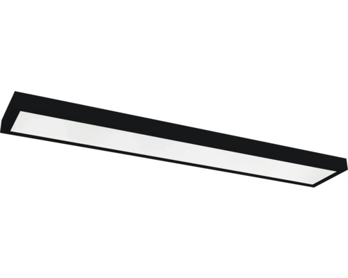 LED Panel Detour 24 W 6600 lm schwarz Längliche Deckenleuchte