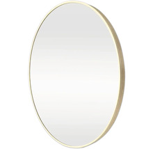 Miroir rond avec cadre
