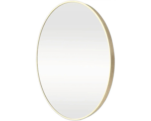 Miroir rond avec cadre