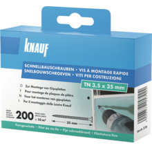 Vis à montage rapide Knauf, 3,5 x 35 mm, paquet de 200 pièces