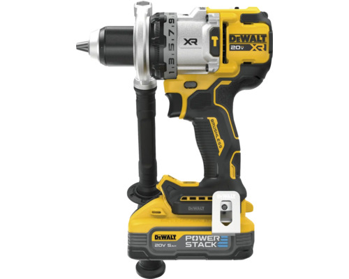 Perceuse-visseuse à percussion sans fil DeWalt avec poignée supplémentaire