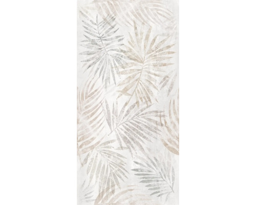 Dekorfliese mit Blätter-Muster