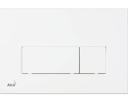 Plaque de commande Alca THIN plaque mat / touche blanc mat M576