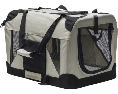 Sac de transport pour animaux de compagnie avec fenêtres en filet et poignées