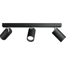 Plafonnier avec trois spots