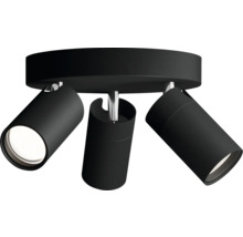 Plafonnier avec trois spots