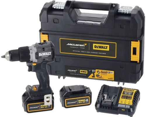 Kit de visseuse sans fil avec coffret à outils, batterie et chargeur de DeWalt
