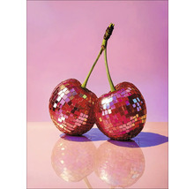 Zwei Kirschen, bedeckt mit Spiegelmosaiken